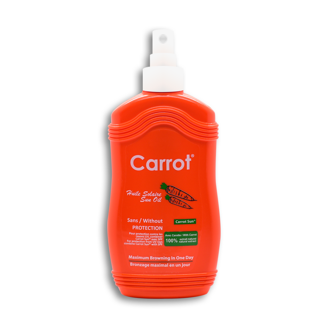 ved godt ønskelig reference Carrot Sun Carrot Oil | Lækker Tan-accelererende Solcreme spray